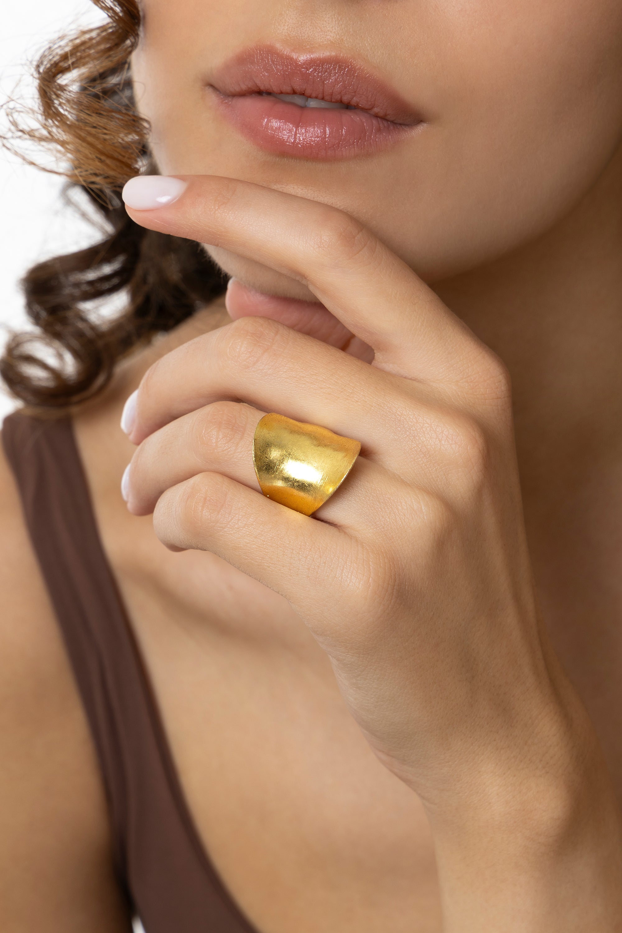 IRREGULAR PLATE BAND RING