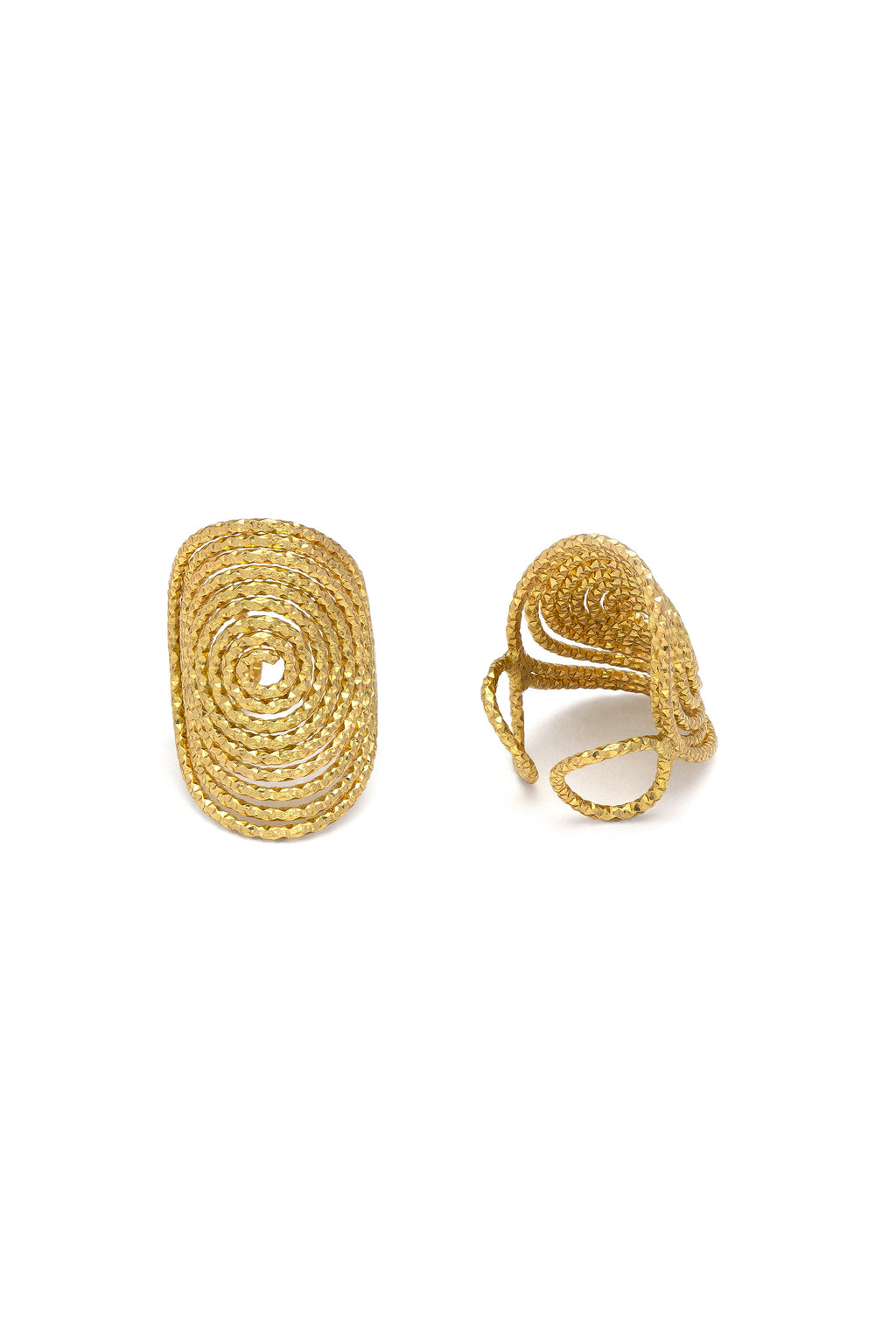 SPIRAL BAND RING