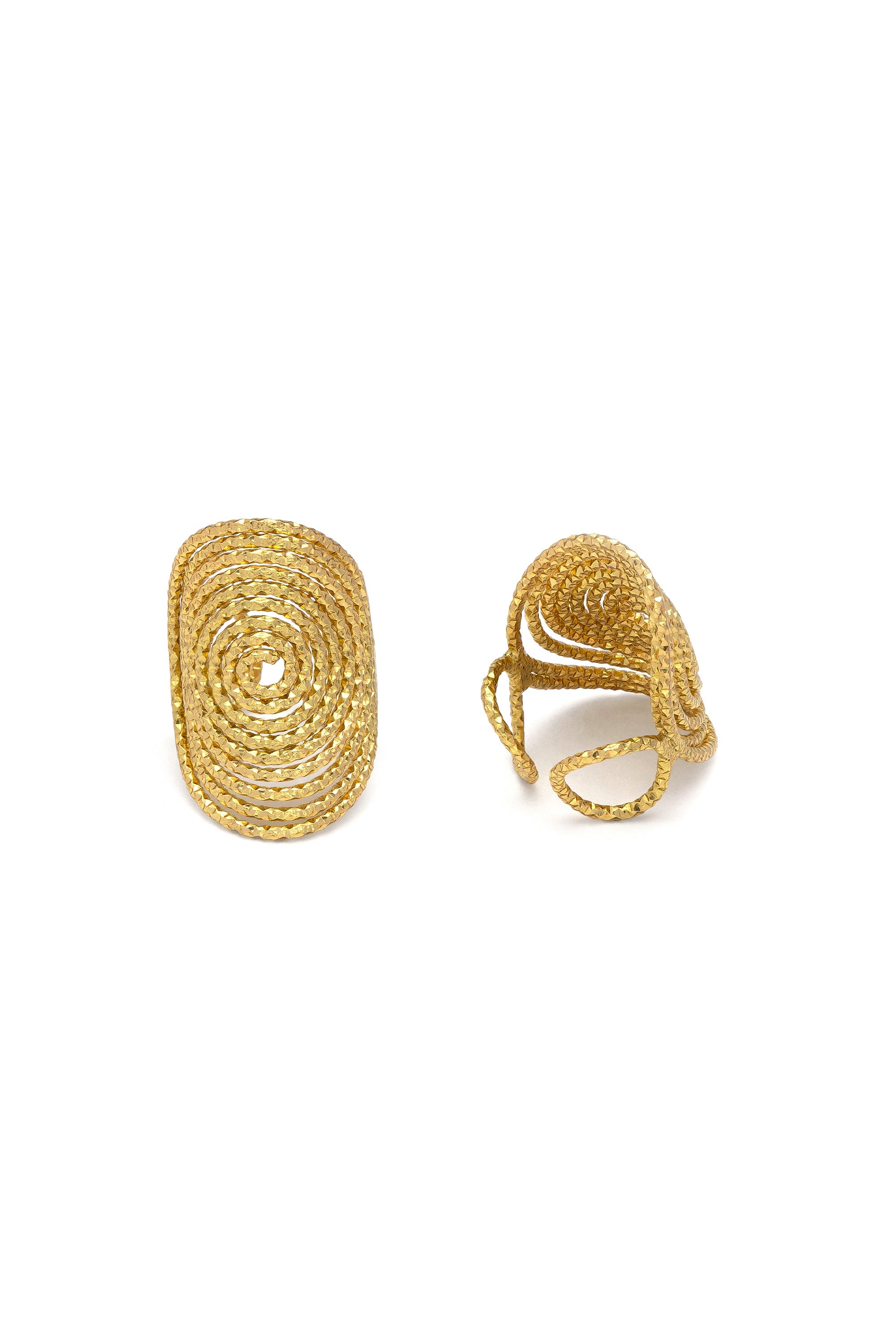 SPIRAL BAND RING