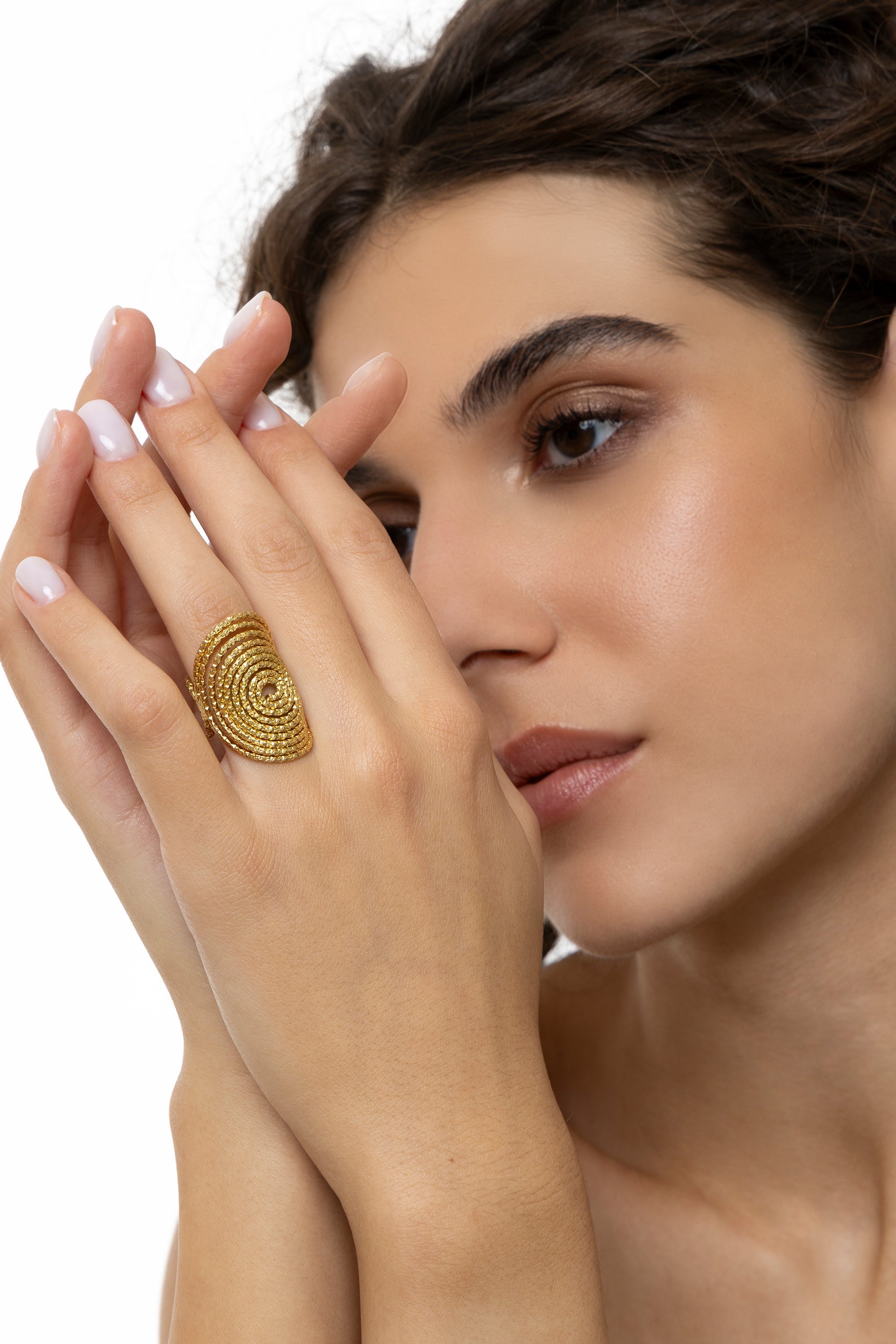 SPIRAL BAND RING