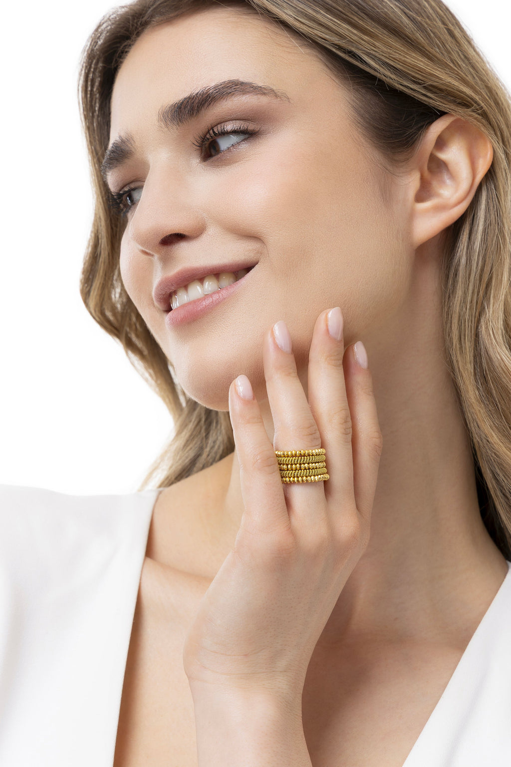 VESTOPAZZO - Adjustable Band Ring Mix Elements