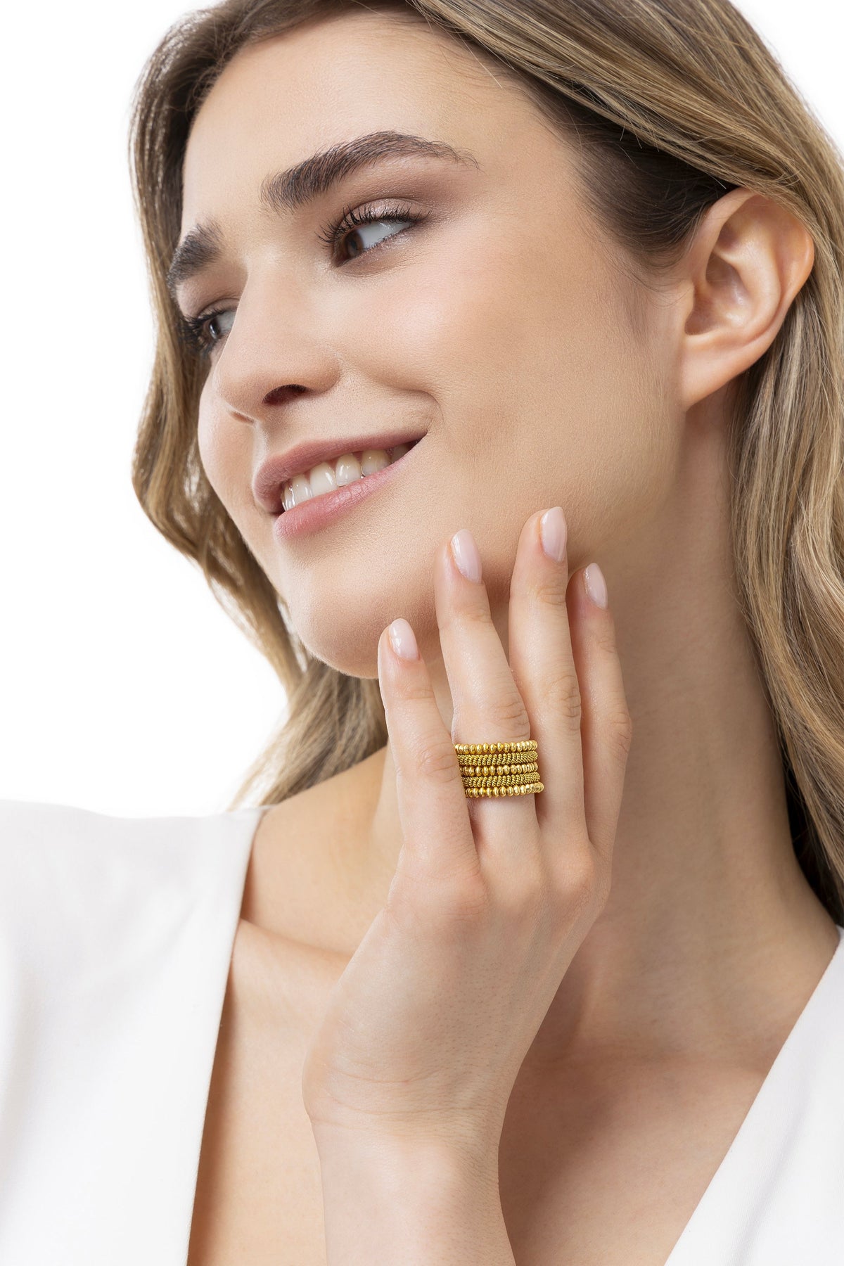 VESTOPAZZO - Adjustable Band Ring Mix Elements