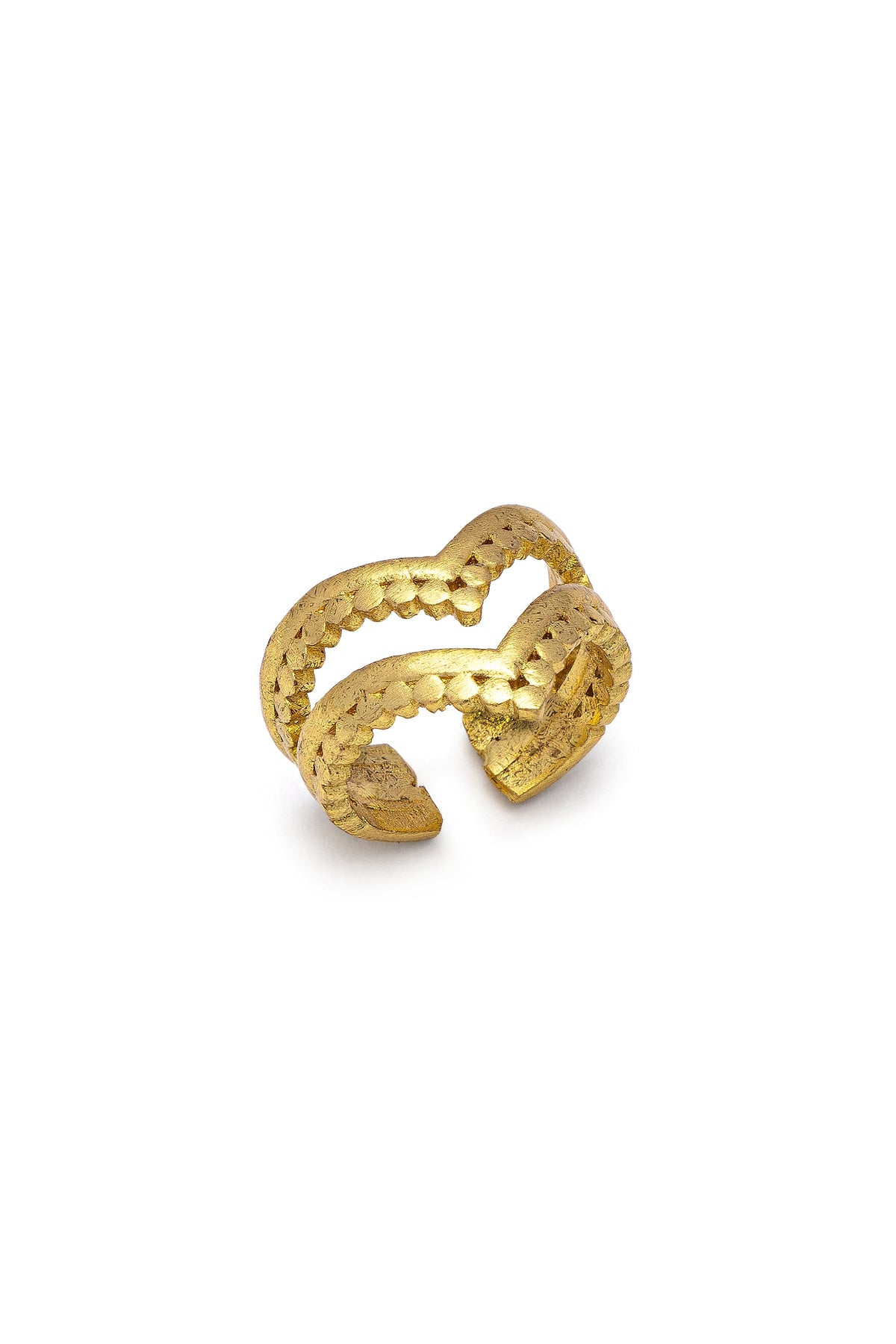 VESTOPAZZO - Adjustable Double Tip Ring