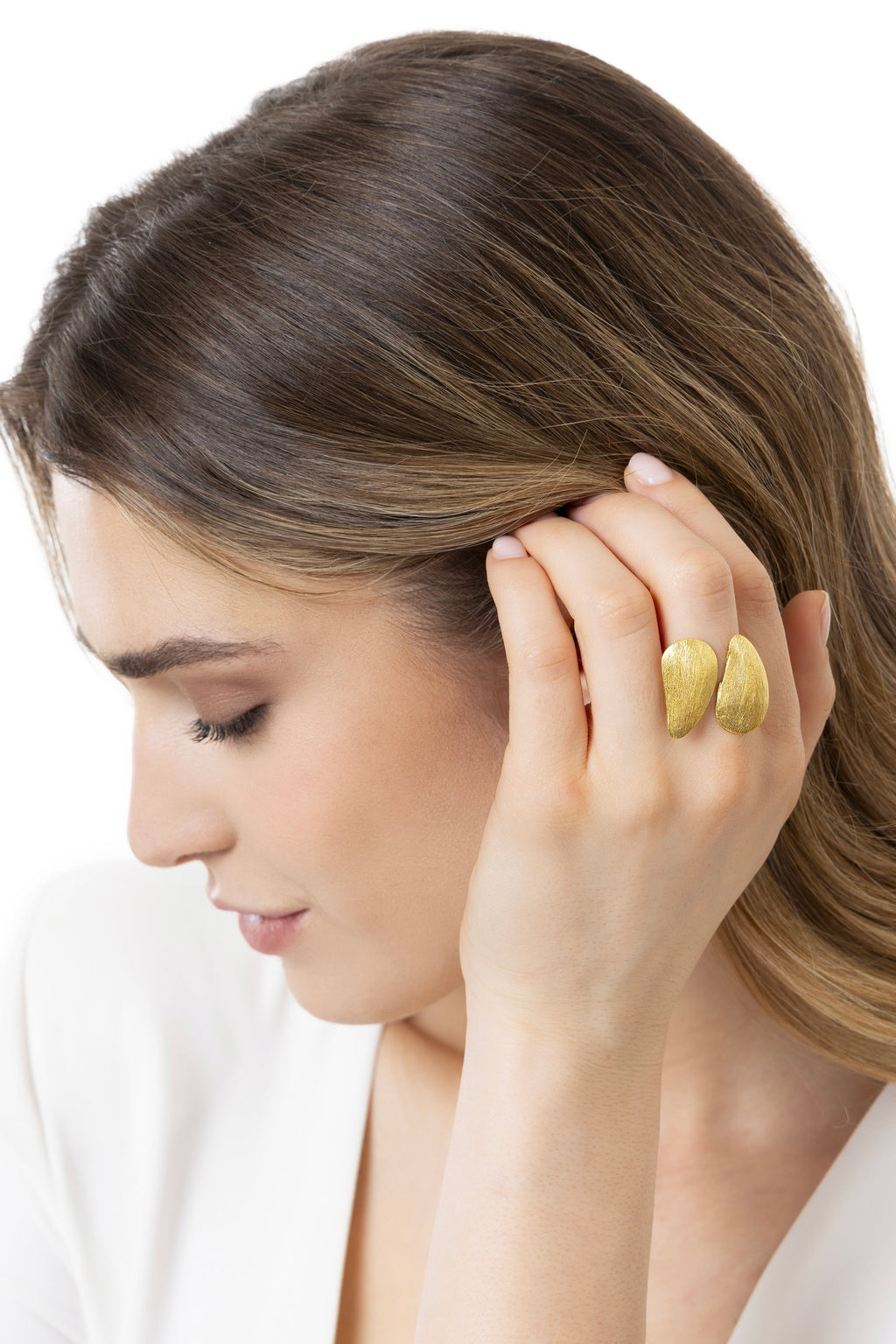 VESTOPAZZO - Adjustable Ring With Drops