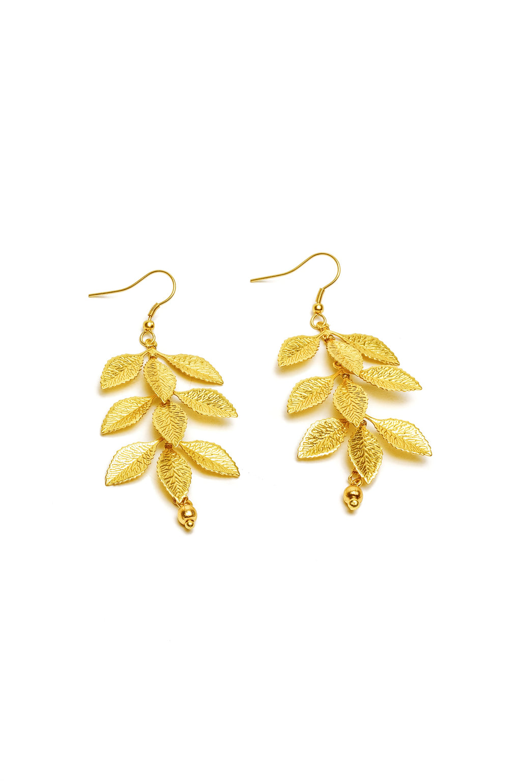 EARRINGS LEAF
