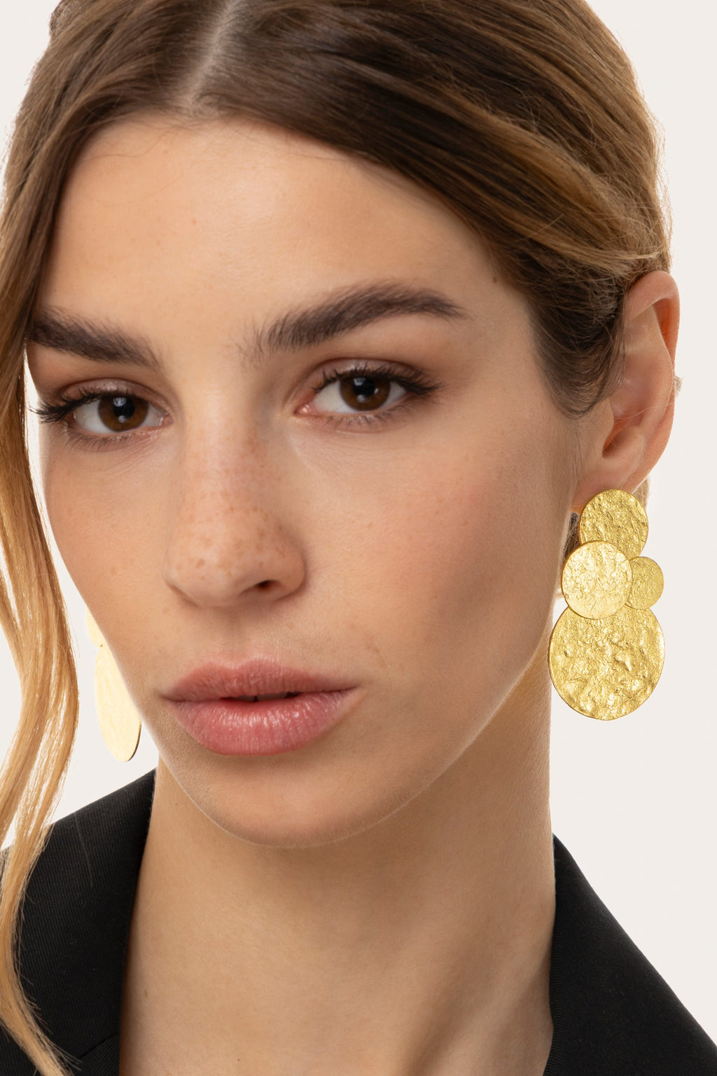 MIXED DISC EARRINGS