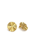 ROUND FAN EARRINGS