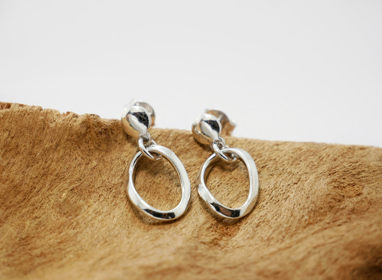 Ocean Wave | Link Earrings