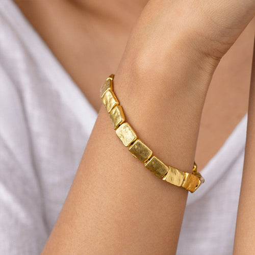 BRACELET ELASTIC RECTANGLES