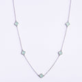 Clover | Necklace with Green Quartz