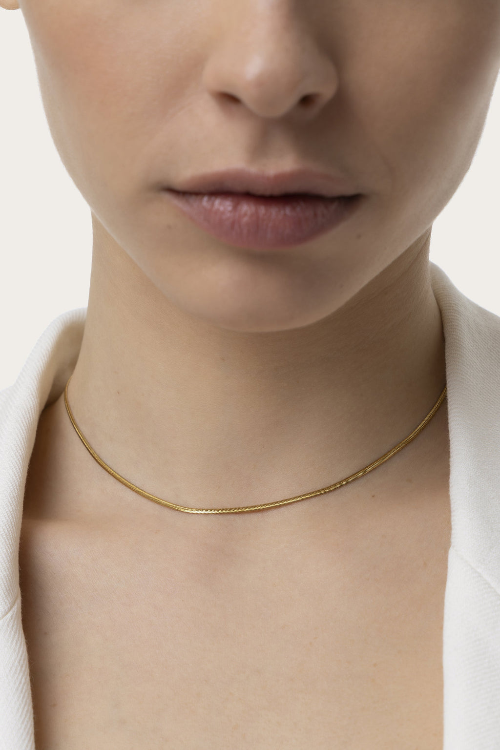 VESTOPAZZO - Thin Snake Necklace