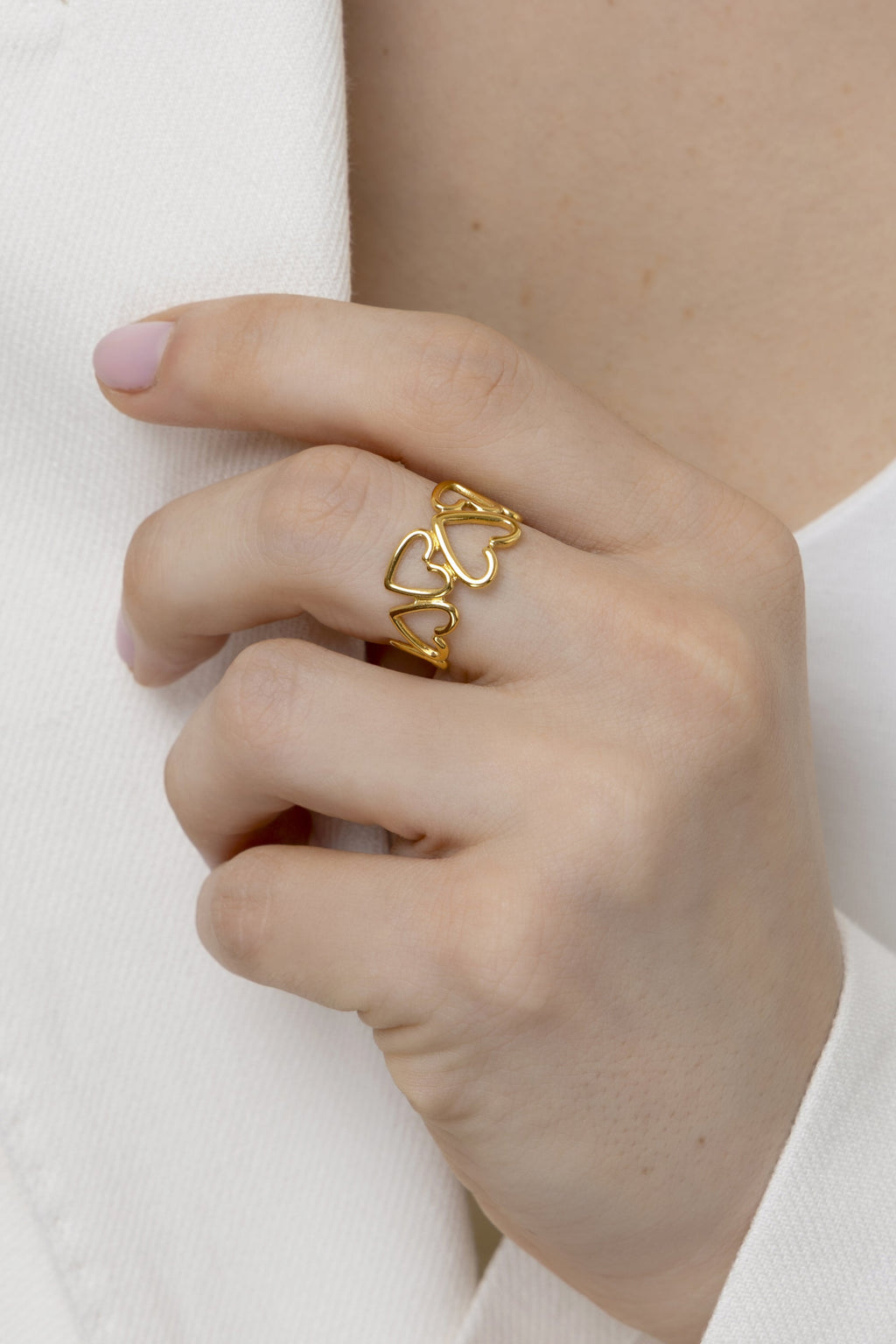 VESTOPAZZO - Heart Motif Ring