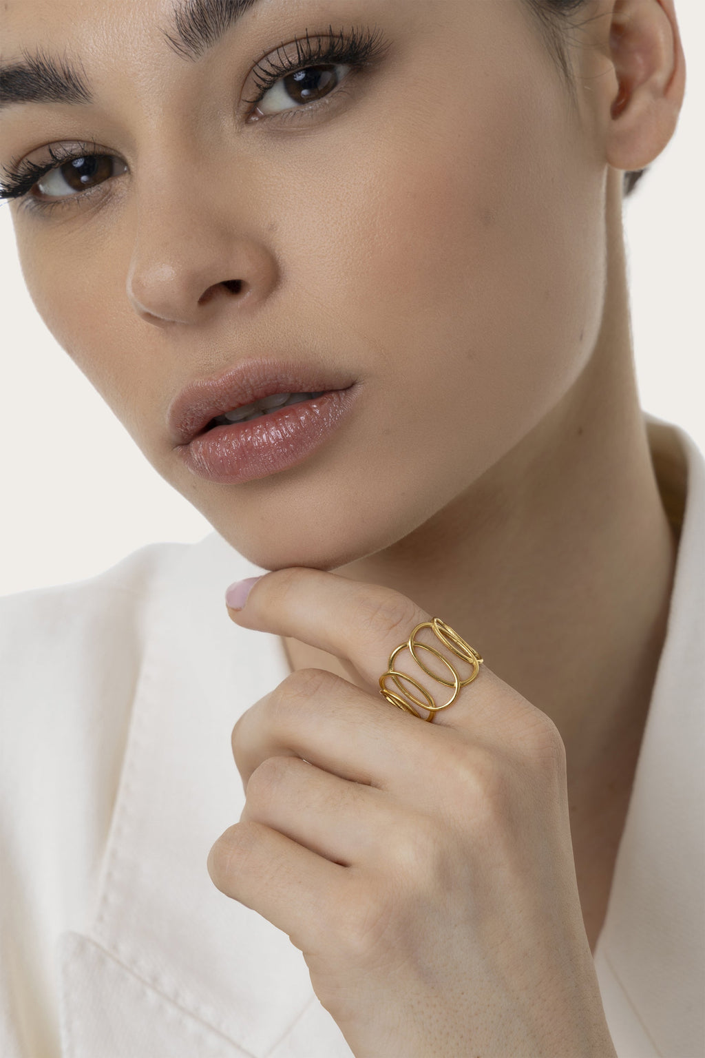 VESTOPAZZO - Oval Band Ring