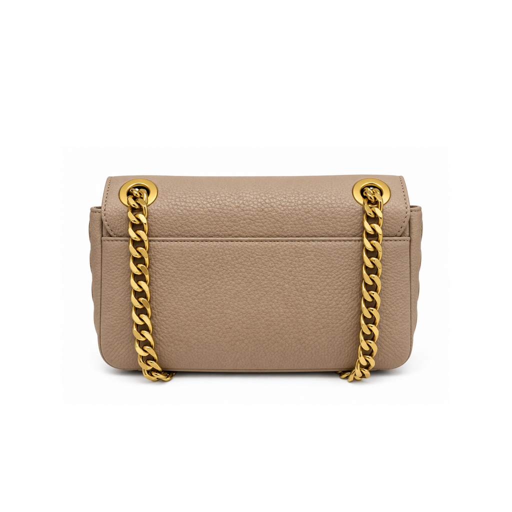 JUST CAVALLI - Foulard Eyelets Crossbody Bag Natural