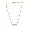 Vestopazzo Choker 3 Heart Light Points Light - Choker Necklaces in Kuwait | طوق عنق (تشوكر) مرصع بـ 3 قلوب مضيئة من