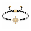 JUJU Mood Corazón Cord Bracelet - Bracelets in Kuwait | سوار خيط كورازون (Corazón) بتصميم قلب من البرونز - Saya
