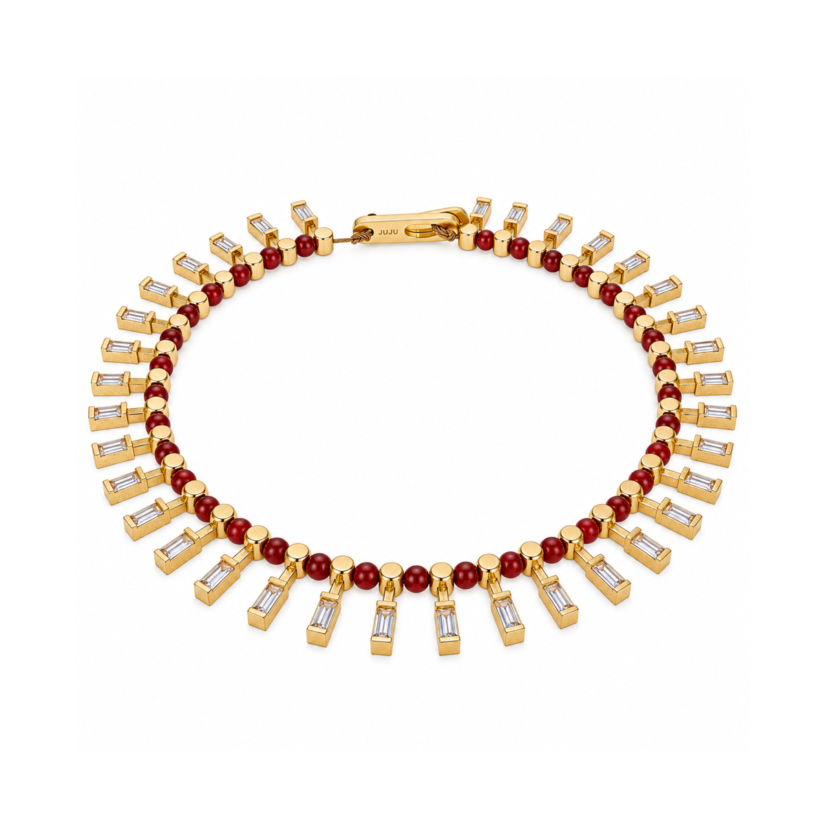 JUJU Mood Kytha Anklet - Anklets in Kuwait | خلخال كيثا (Kytha) مصنوع يدوياً من البرونز - Saya