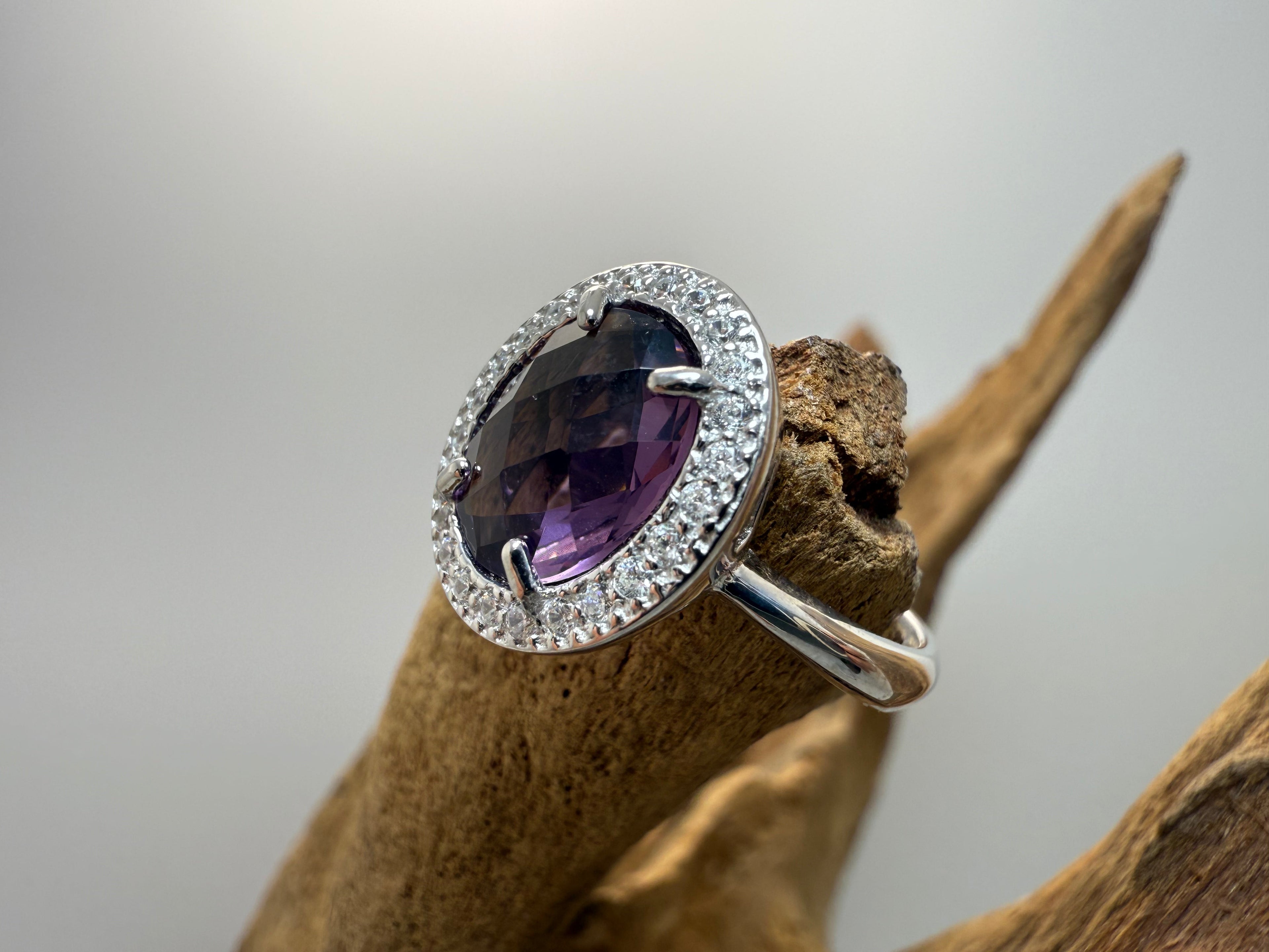 Purple Elegance Ring