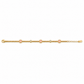 OPALINE STONE CURB LINK BRACELET