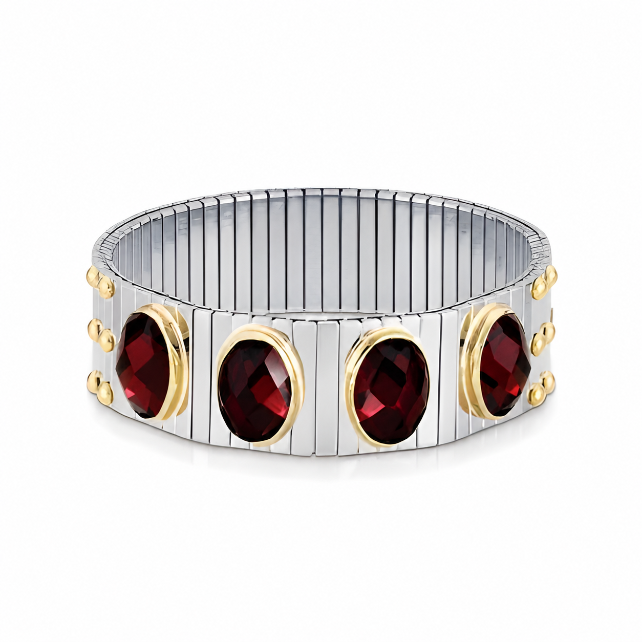 EXTENSION XL 4 CUBIC ZIRCONIA STONES RED