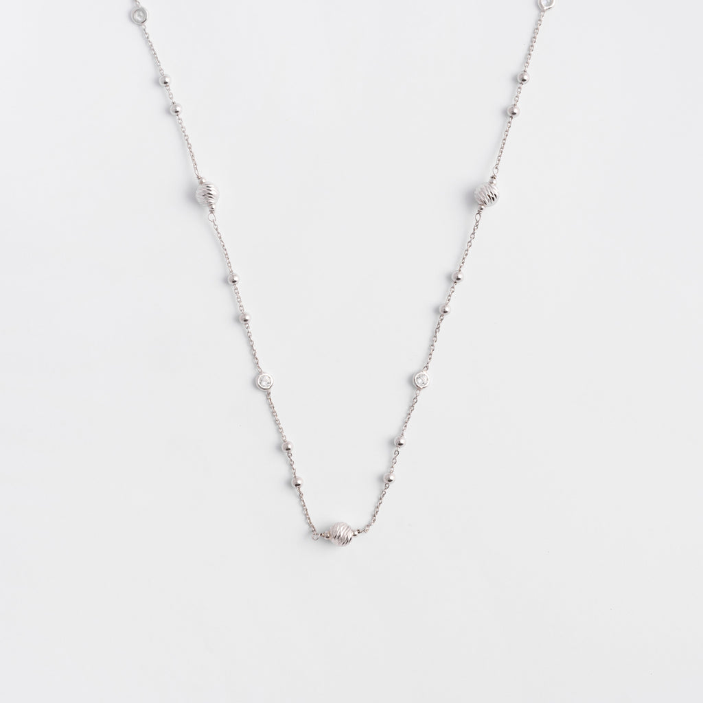 Classic Diamond Cut Necklace
