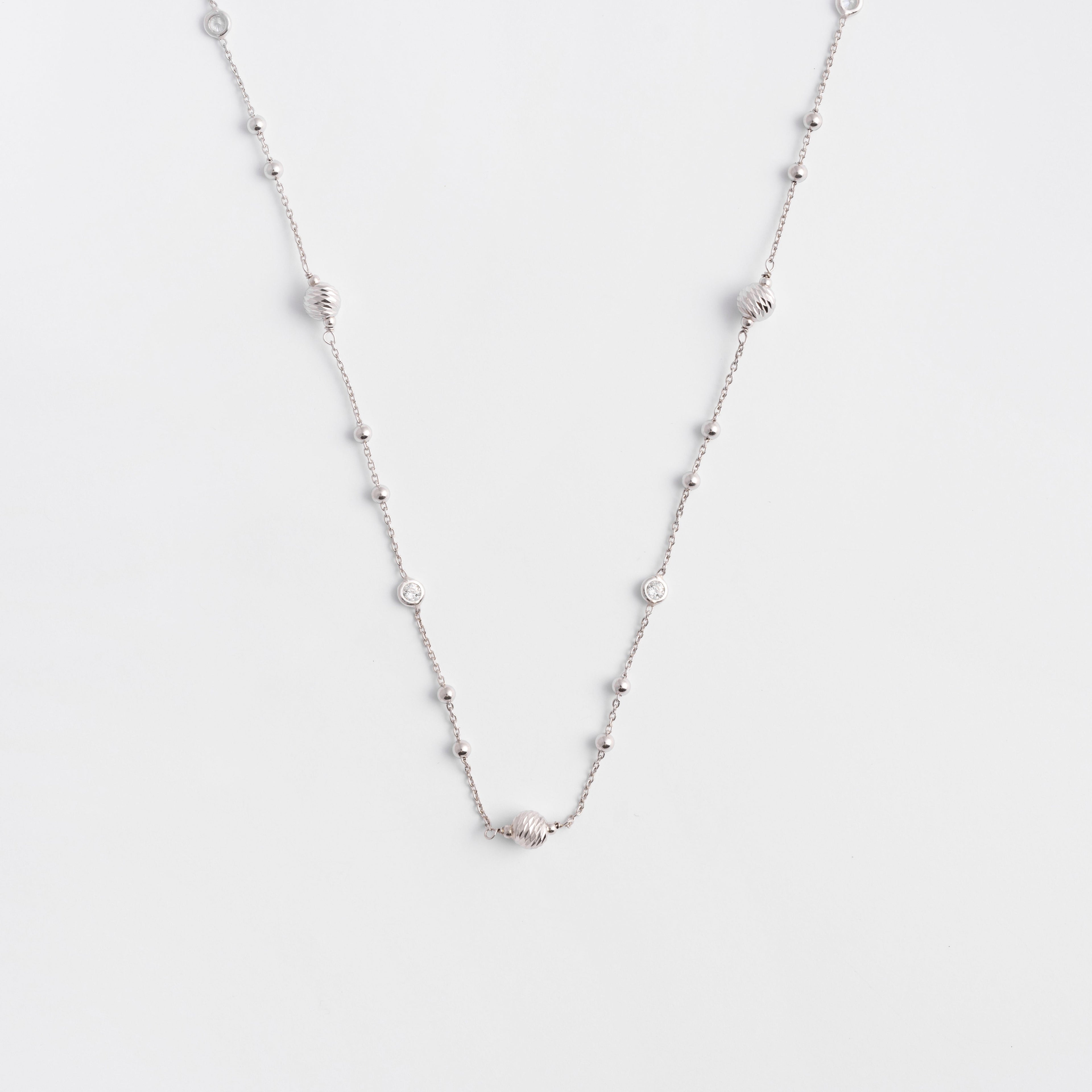 Classic Diamond Cut Necklace