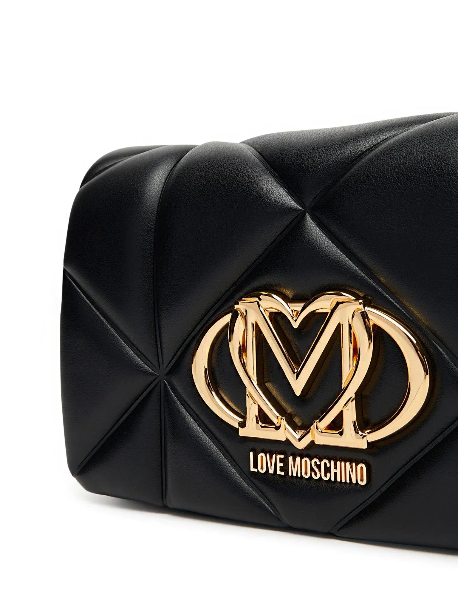 EMBOSSED QUILTED SHOULDER BAG