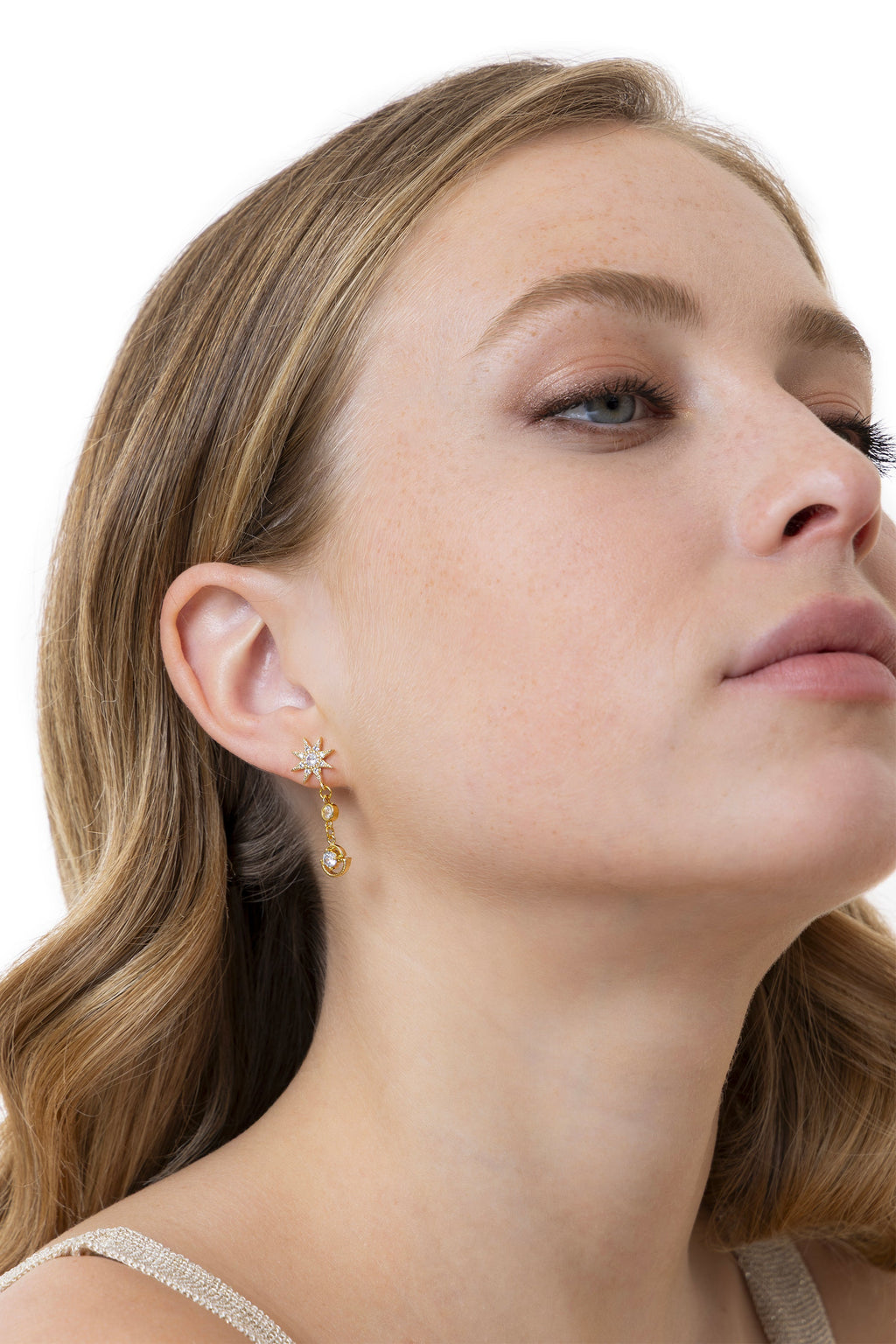 VESTOPAZZO - Drop Earrings With Zircons