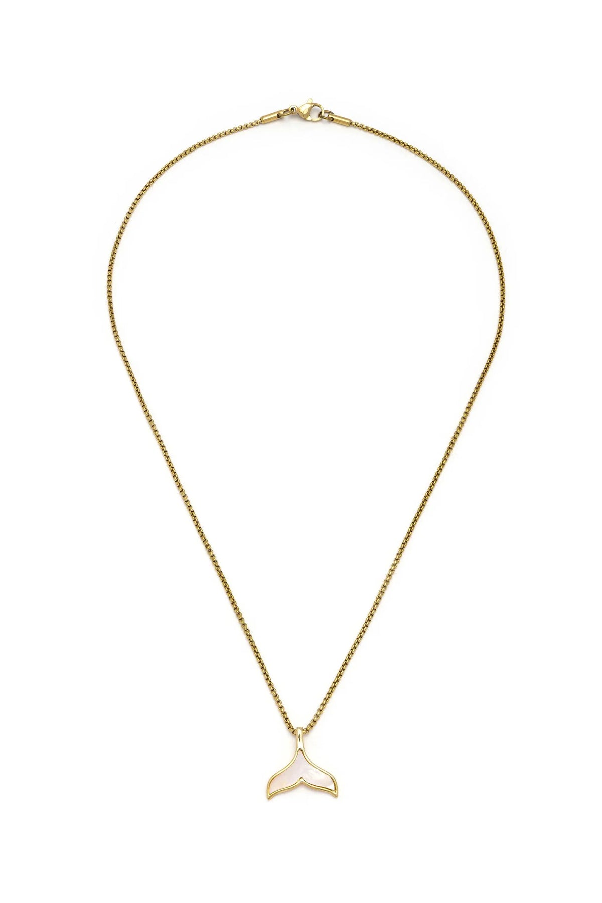 WHALE TAIL NECKLACE