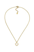 MOTHER-OF-PEARL HEART NECKLACE