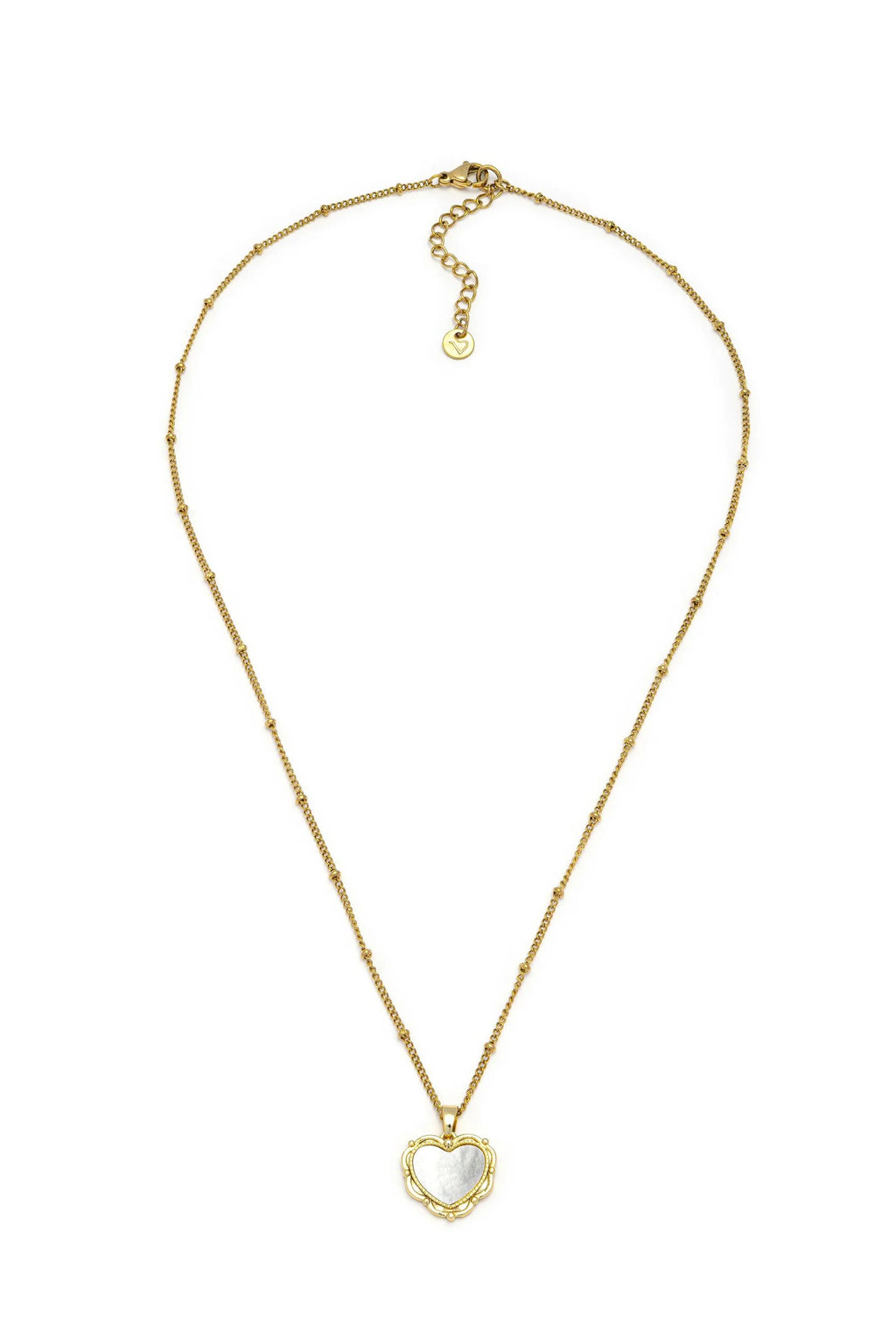 VINTAGE HEART NECKLACE