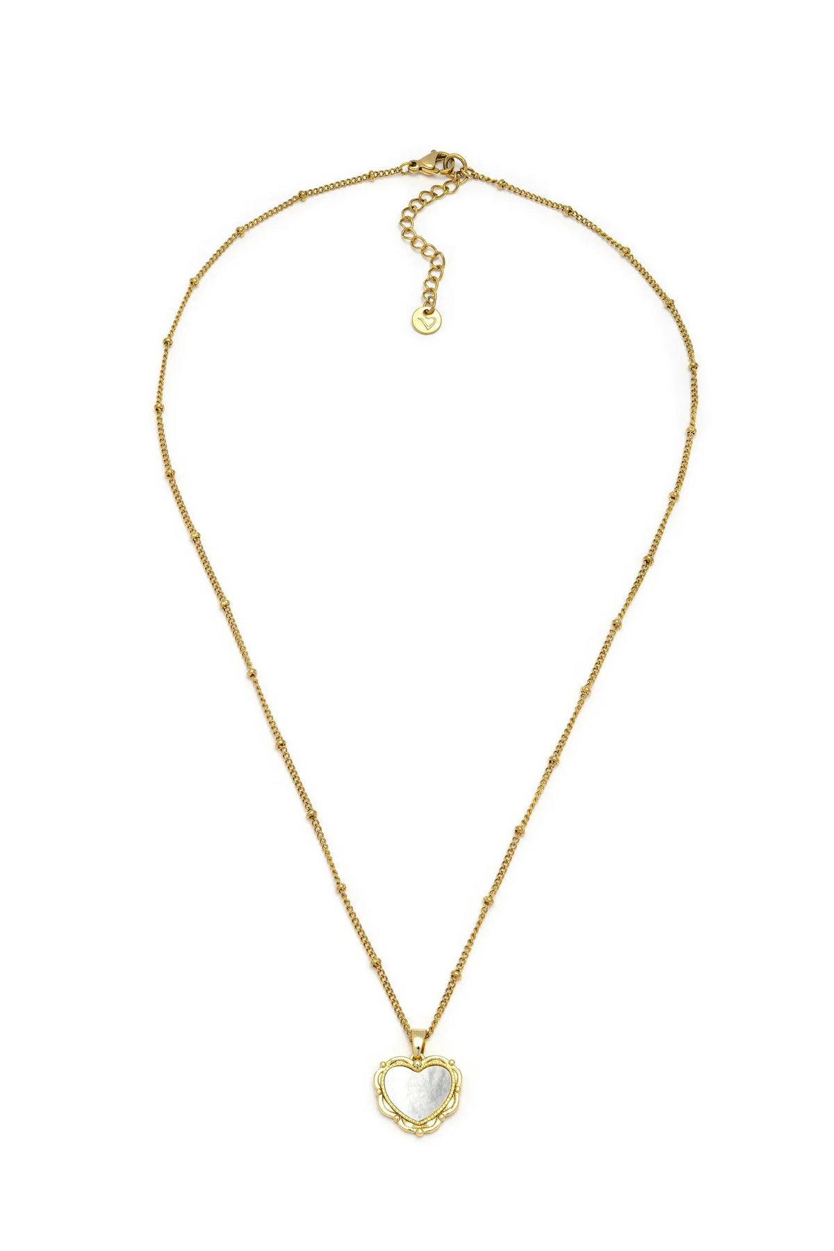VINTAGE HEART NECKLACE