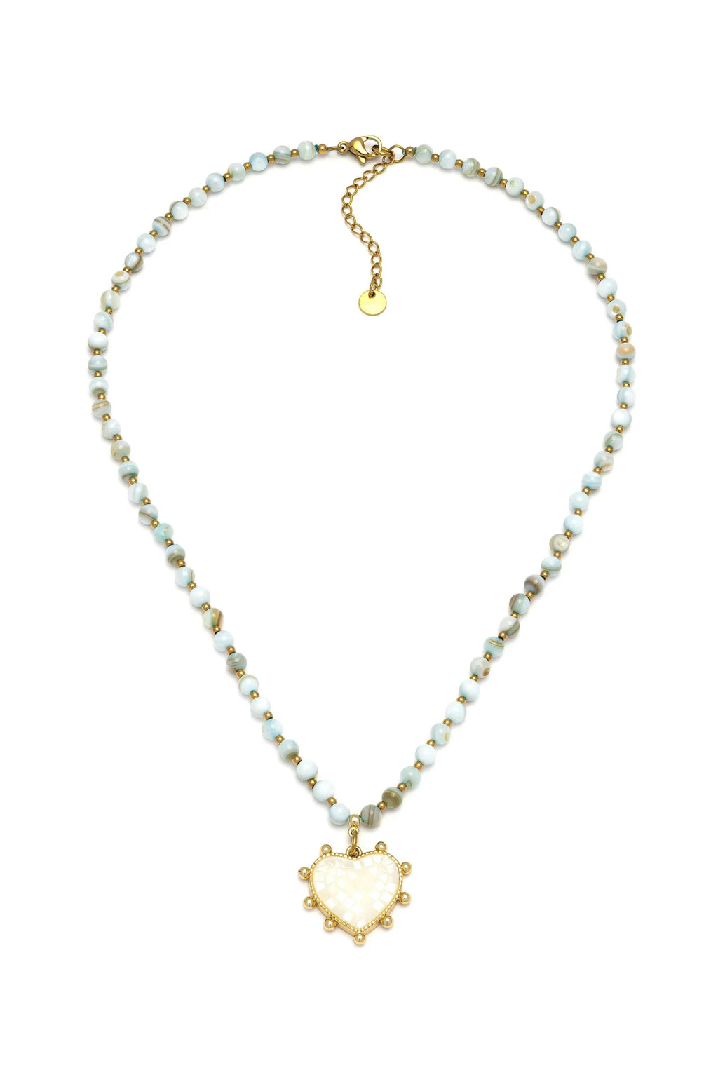 HEART SPHERES NECKLACE