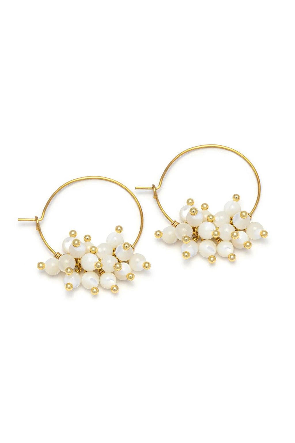 MOGRA HOOP EARRINGS