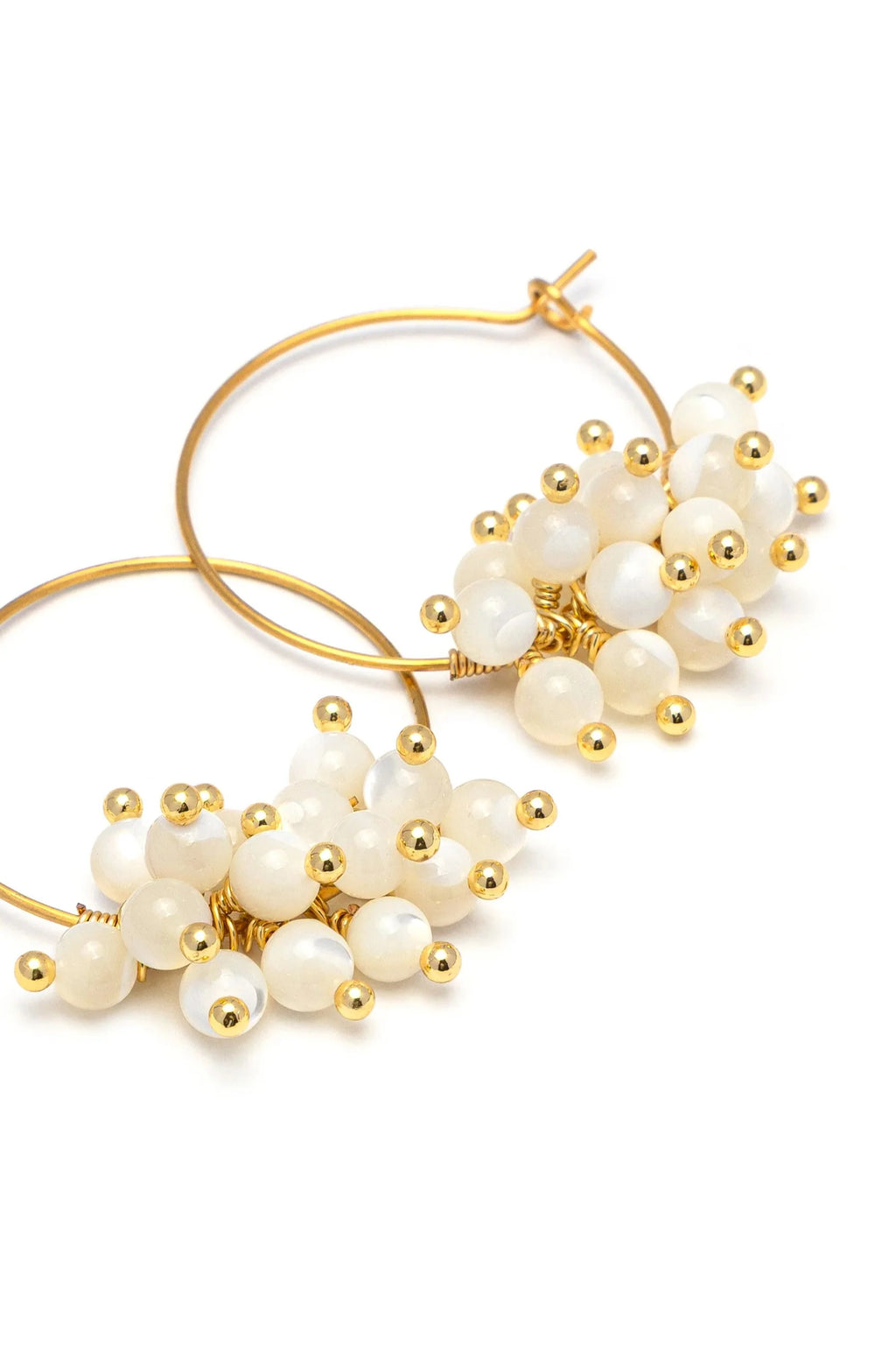 MOGRA HOOP EARRINGS