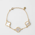 Clover | Bracelet with Mother of Pearl