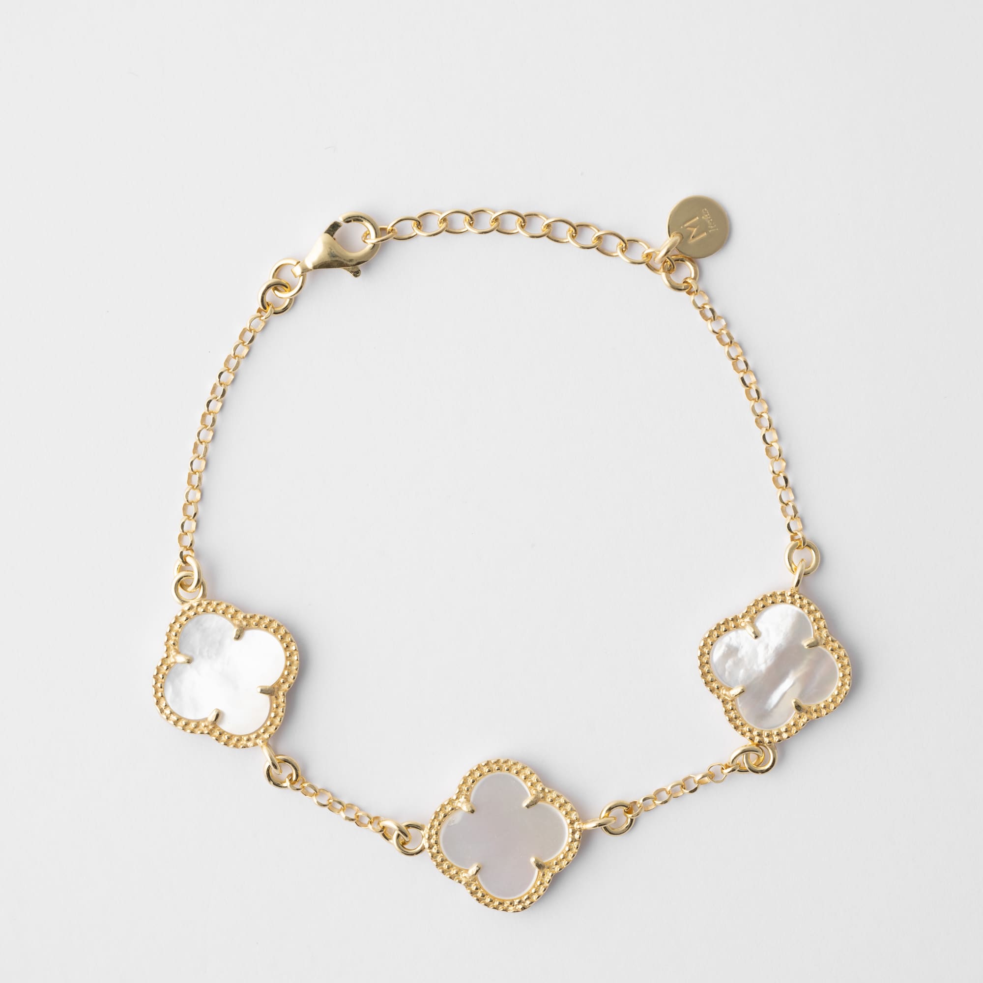 Clover | Bracelet with Mother of Pearl