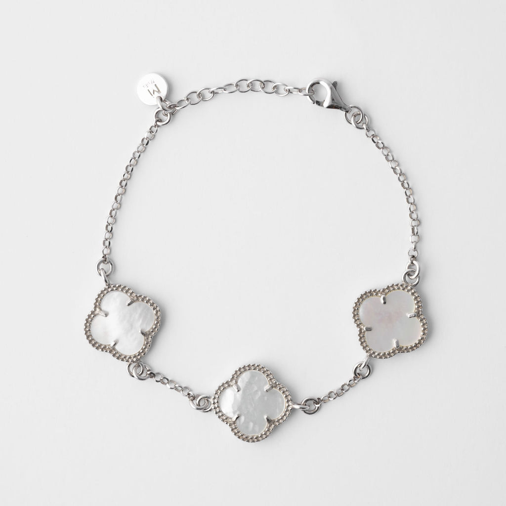 Clover | Bracelet with Mother of Pearl