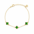 CLOVER | BRACELET WITH EMERALD QUARTZ