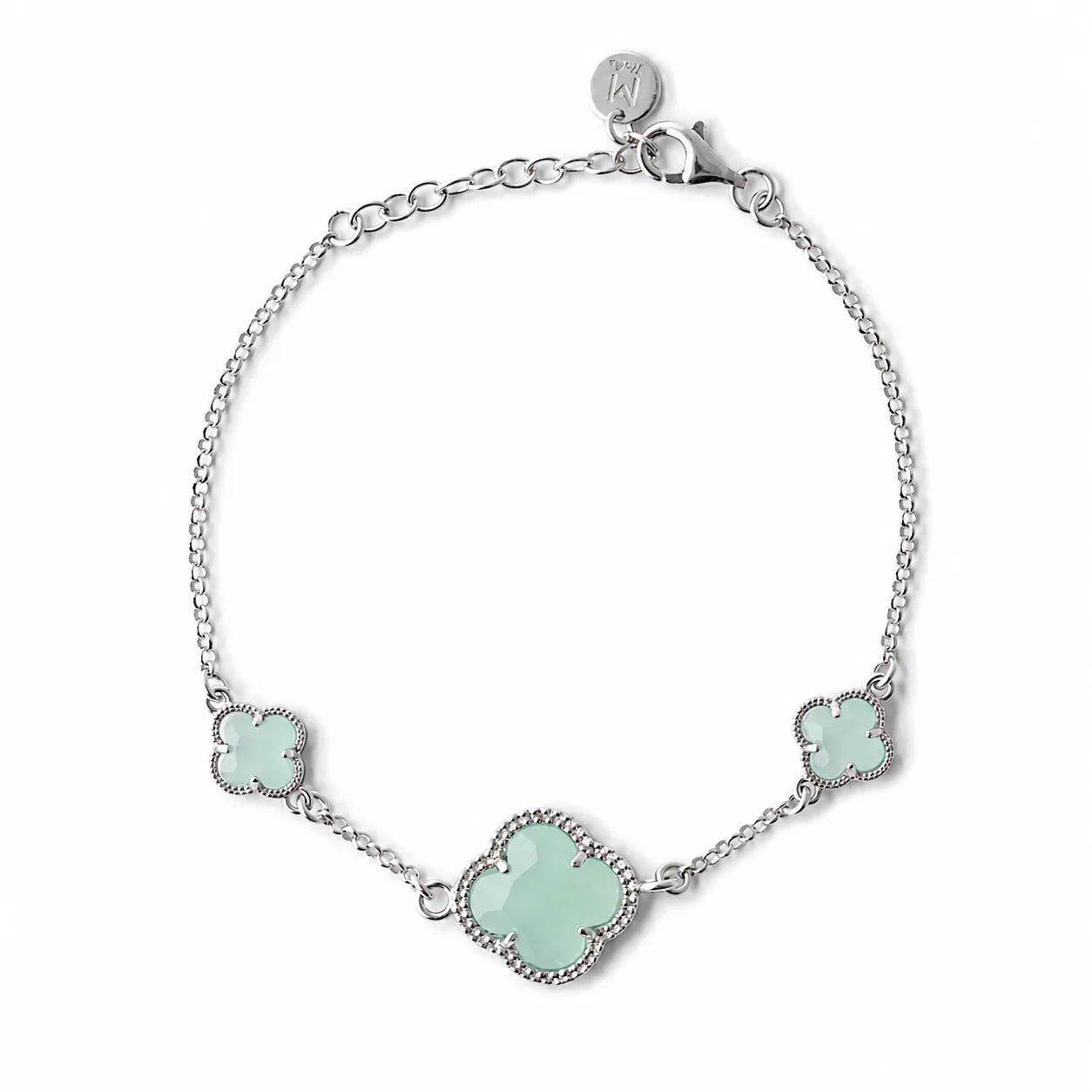 CLOVER | BRACELET WITH TIFFANY QUARTZ