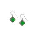 CLOVER | EARRINGS WITH EMERALD QUARTZ