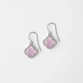 CLOVER | EARRINGS WITH BLACK QUARTZ