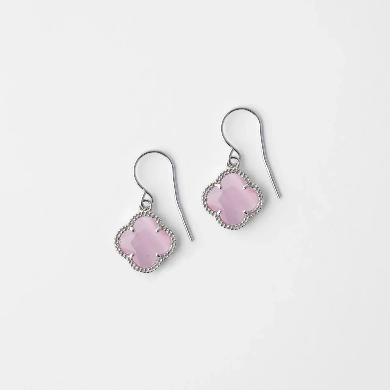CLOVER | EARRINGS WITH BLACK QUARTZ