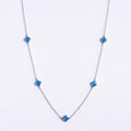CLOVER | NECKLACE WITH GREEN QUARTZ