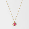 CLOVER | NECKLACE WITH BLUE QUARTZ