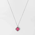 CLOVER | NECKLACE WITH RED QUARTZ