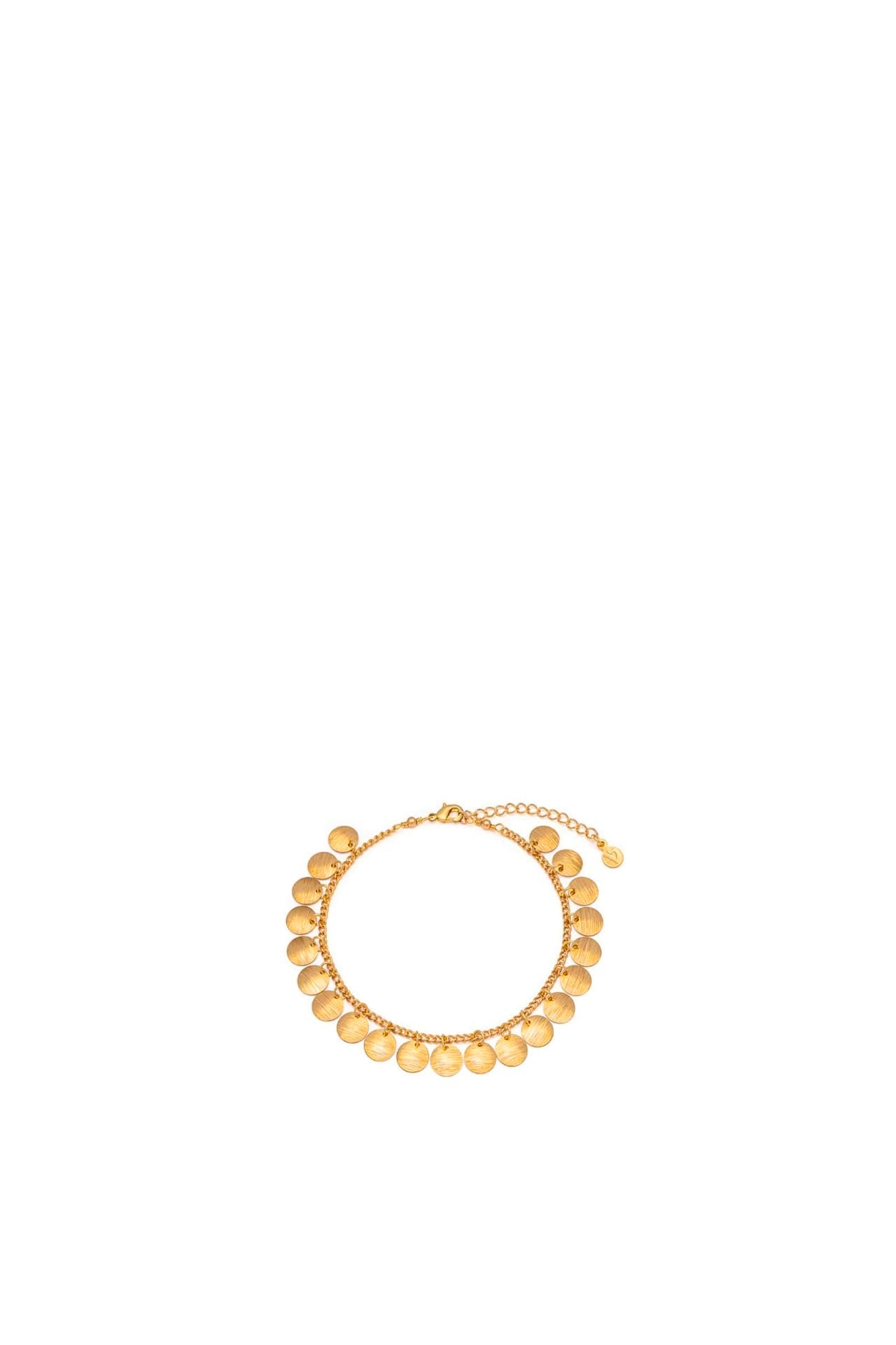 ANKLET WITH SMALL COINS