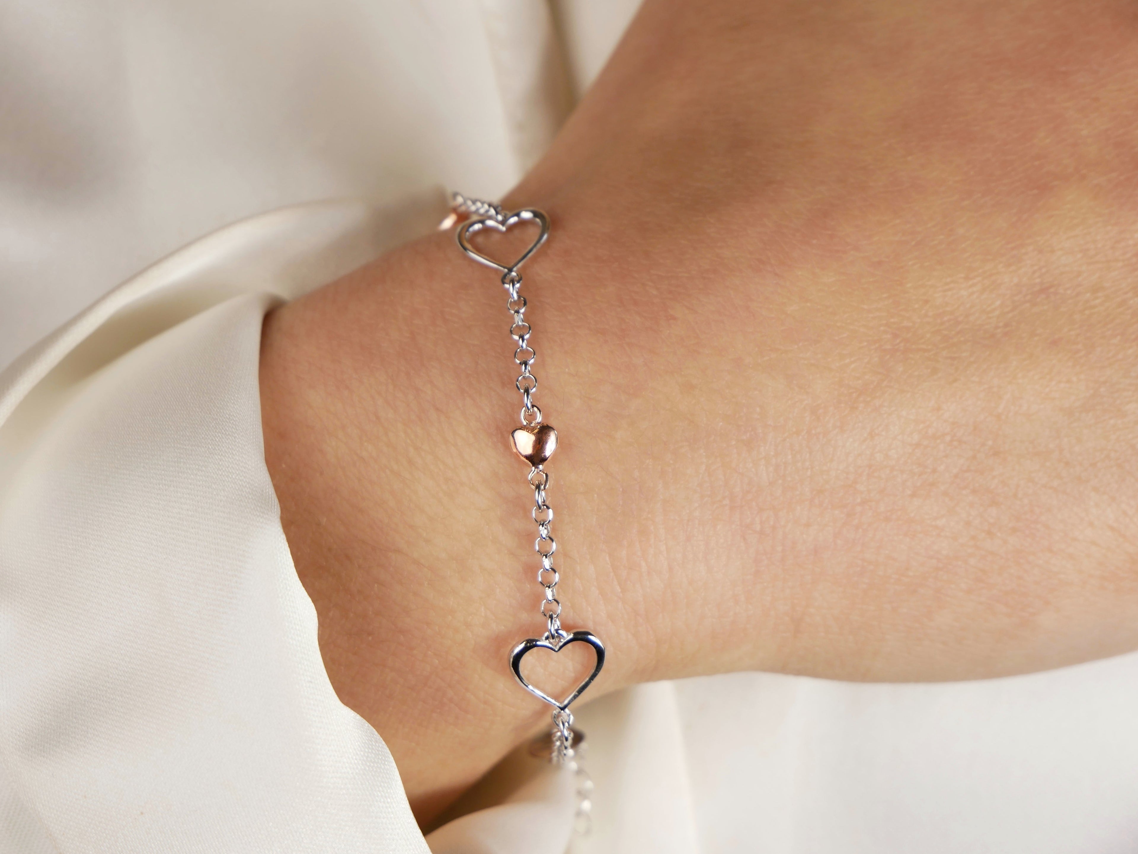 Heartwave dream heart bracelet