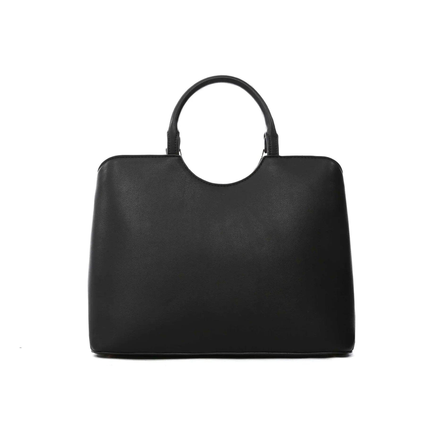 BLACK WENDY MEDIUM SATCHEL
