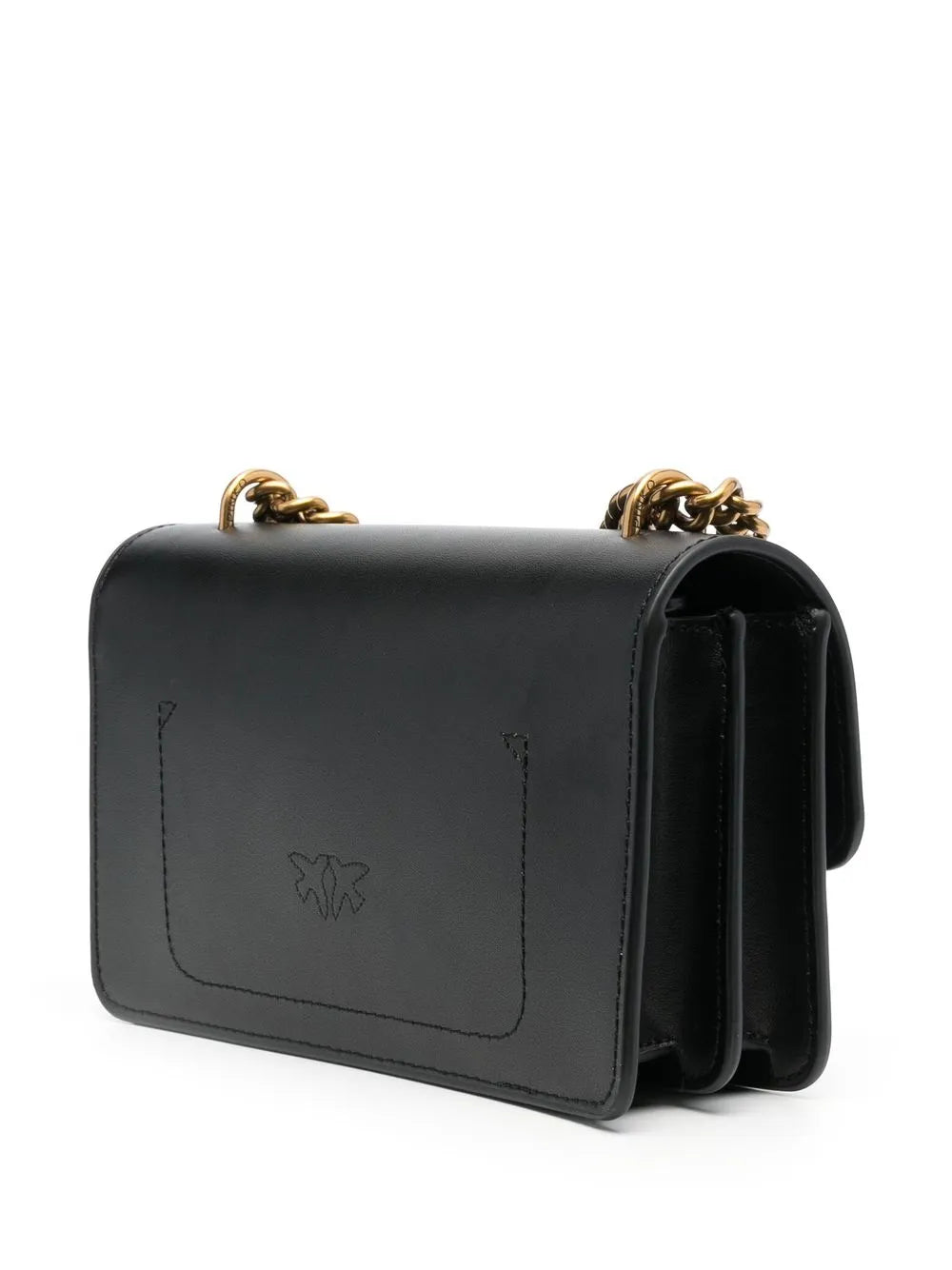 LOVE-BIRDS CALF-LEATHER SHOULDER BAG